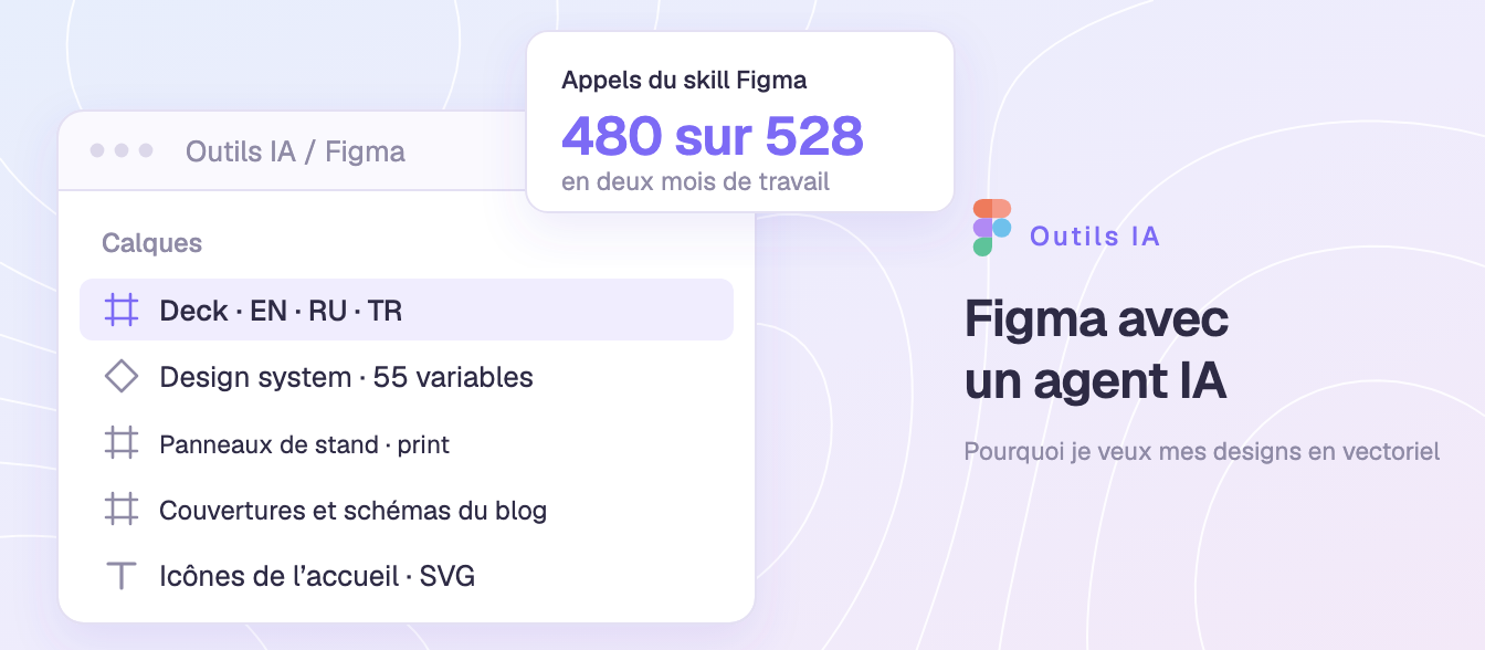Figma avec un agent IA : pourquoi j’ai besoin de mes designs en vectoriel